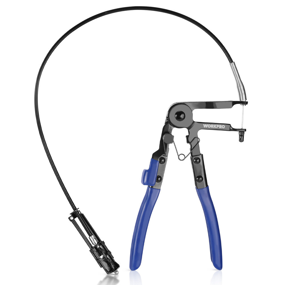 WORKPRO 27″ Flexible Hose Clamp Plier Spring Plier Automotive Clamp Removal Tool