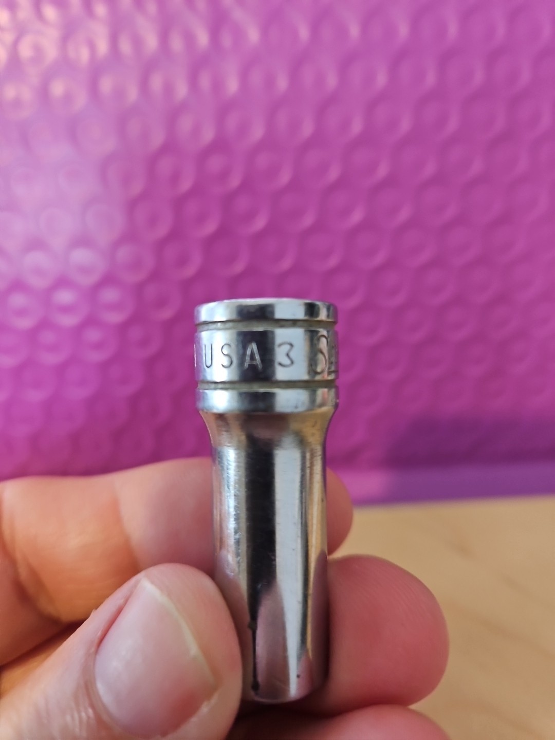 Snap-on Tools USA SF-121 3/8″ Drive 3/8” SAE 12 Point Deep Chrome Socket