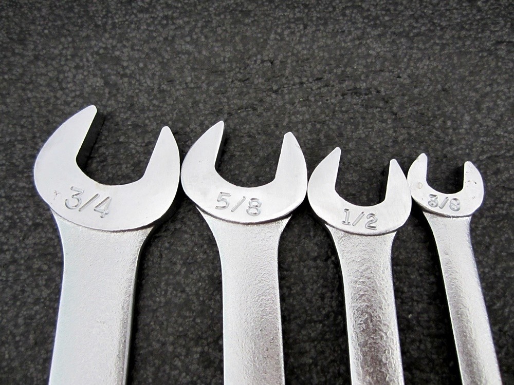 Vintage Craftsman 4pc SAE Tappet Wrench Set -V- Made in USA
