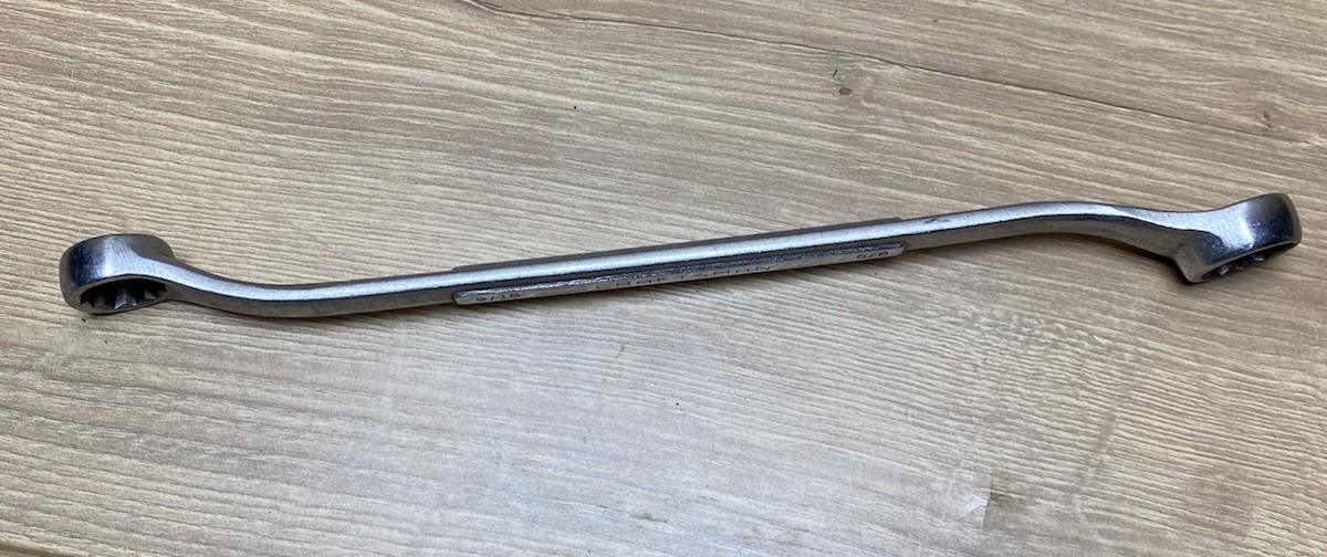 Vintage Craftsman SAE Box End Wrench 9/16” x 5/8” Forged in USA 12pt.