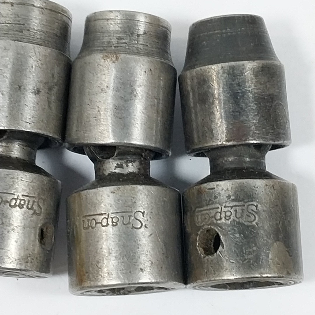 Snap-on Tools USA 1/2″ Drive 6pt Impact Swivel Socket 7pc Set + 1 Addt Mac USA