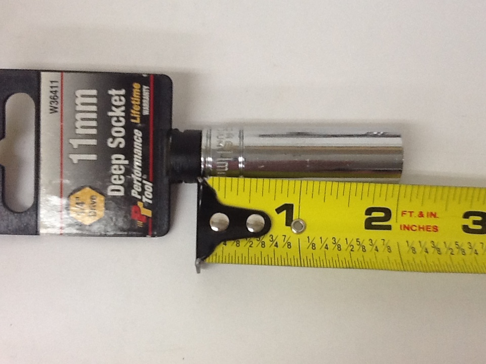 6Pc Performance Tools 6pt. Deep Metric Sockets 1/4″ Dr. 4mm-12mm – no 5mm