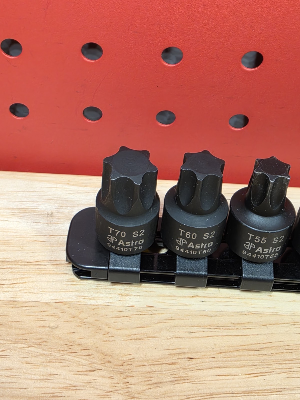ASTRO PNEUMATIC TOOL CO 94410T 10-Piece 3/8″ Drive Nano Impact Torx Bit Sockets
