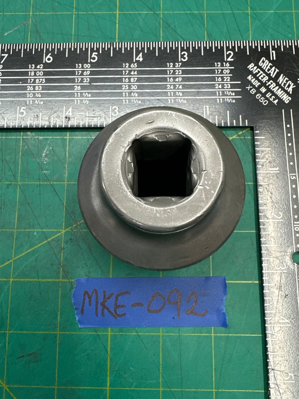 Vintage Chrome Impact Deep Socket 6-Point 1″ Drive, Made In Israel