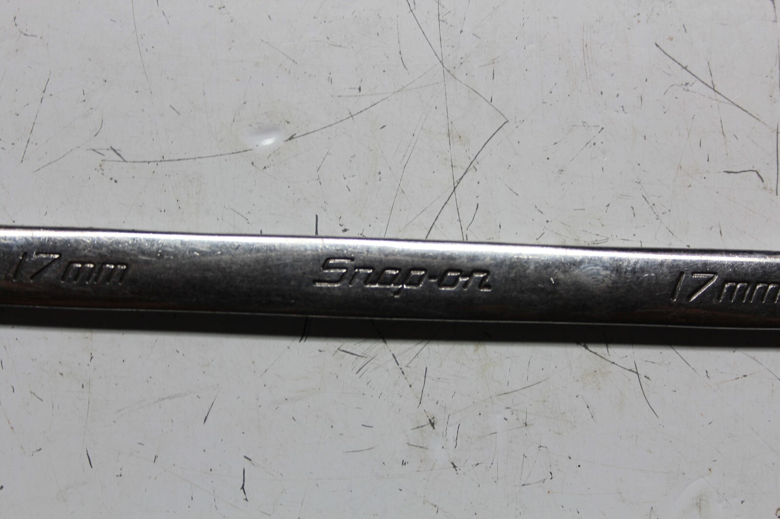 Snap On Tools OEXM170B 17mm Metric Combination Wrench Hand Tool Made In The USA