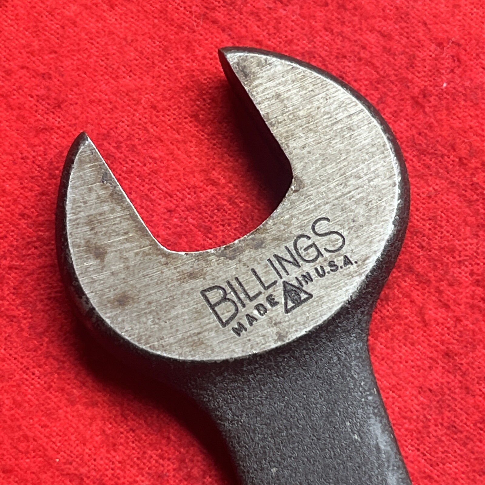 VINTAGE BILLINGS OPEN END 7/8″ WRENCH (k41)