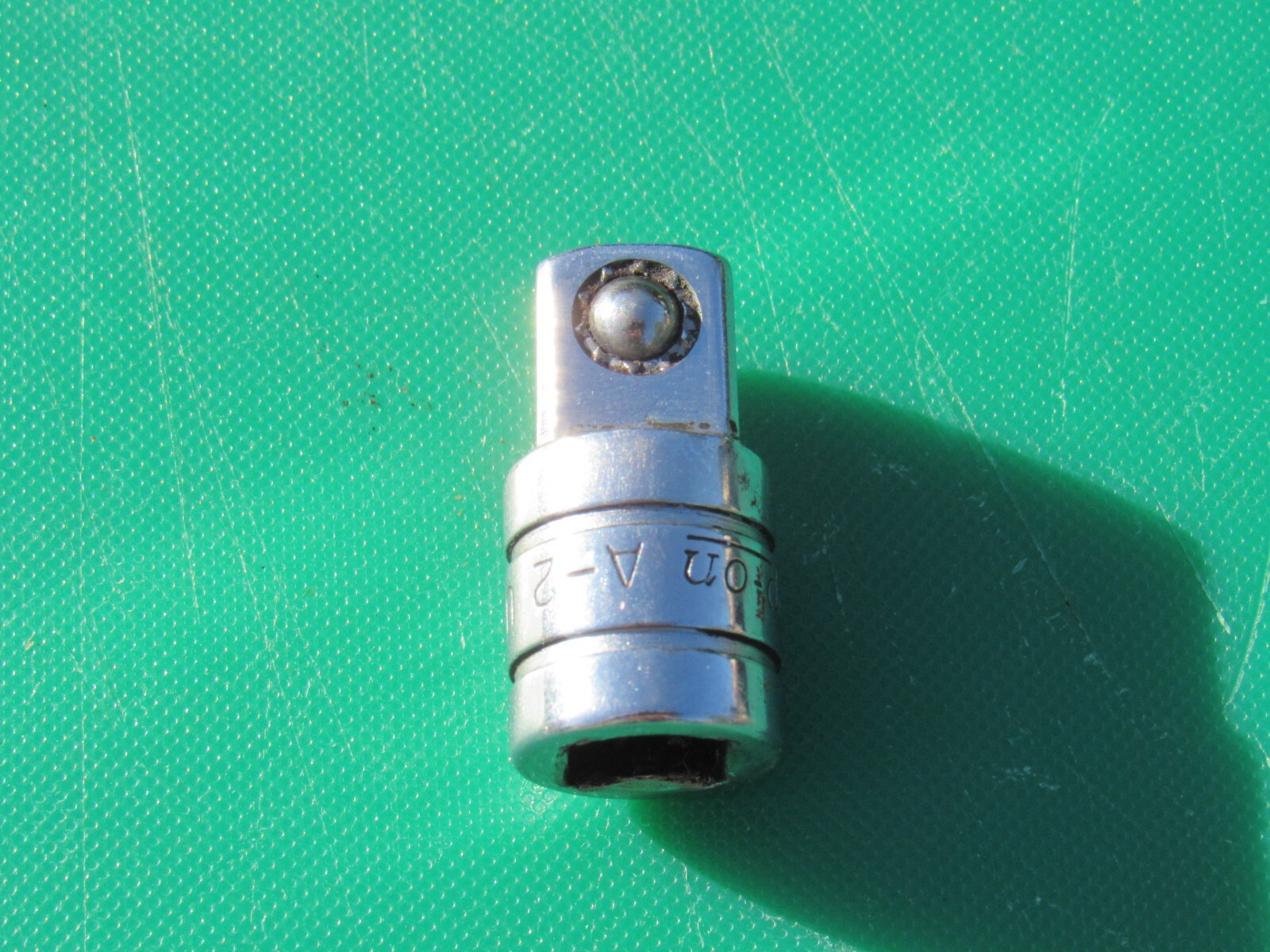 SNAP ON A2 A-2 3/8″ TO 1/2″ SQUARE DRIVE SOCKET ADAPTER UNDERLINE LOGO A 2 USED