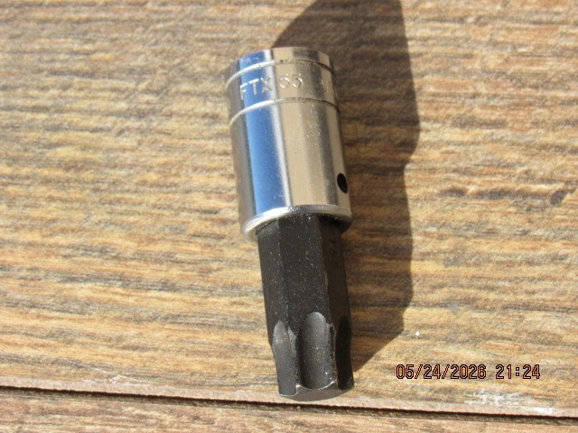 SNAP ON 3/8″ DRIVE FTX55 T55 T-55 TORX BIT DRIVER REMOVER SOCKET UNDERLINE T 55