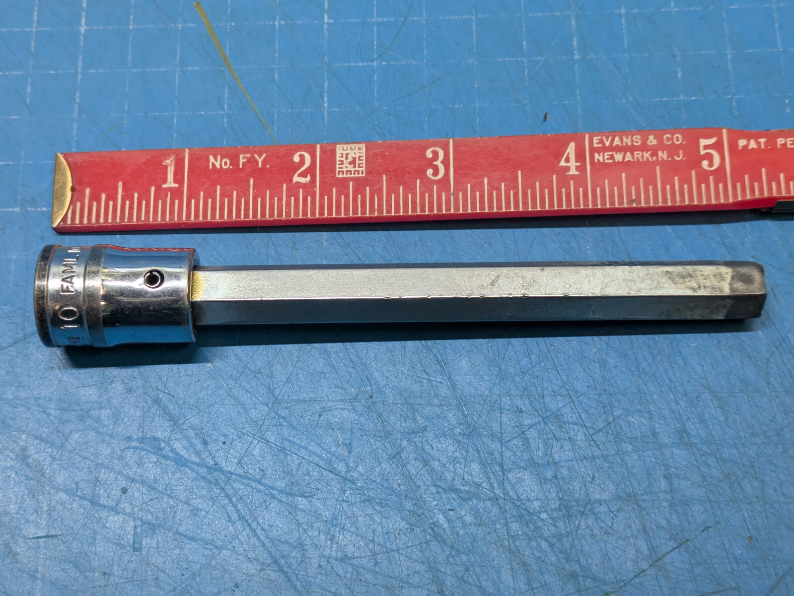 Snap-On FAML10 3/8Dr 10mm Long Shank Allen Driver Socket, Classic Logo