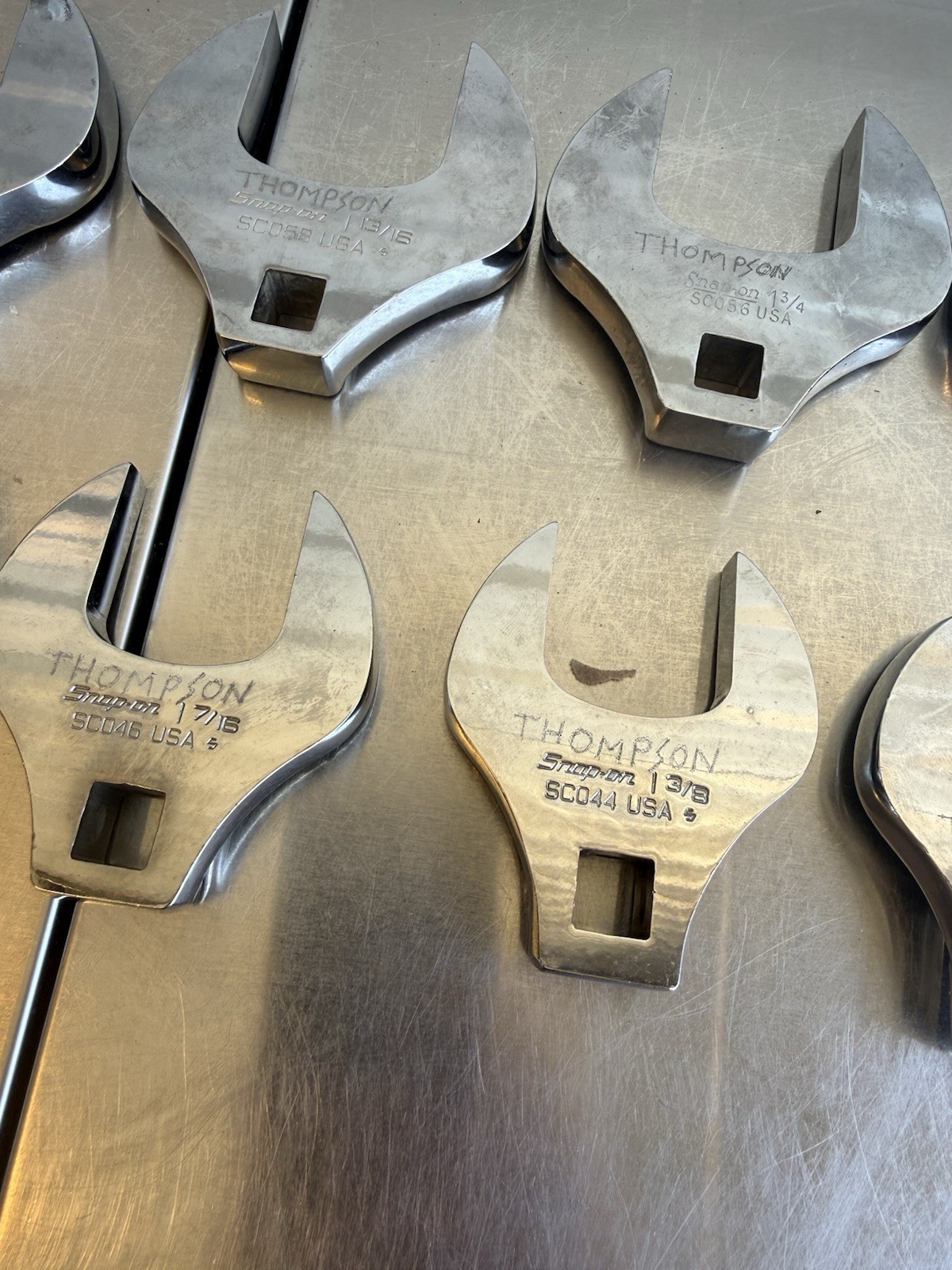 Snap-On SC 11 Piece Crowfoot Wrench Socket 1/2″ Drive SAE