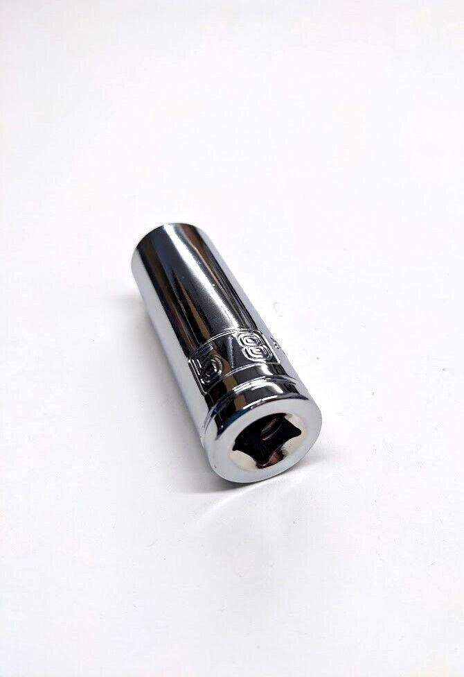 Pittsburgh 5/8 Inch 6 Point 3/8 Inch Drive Standard SAE Deep Socket (No Part #)