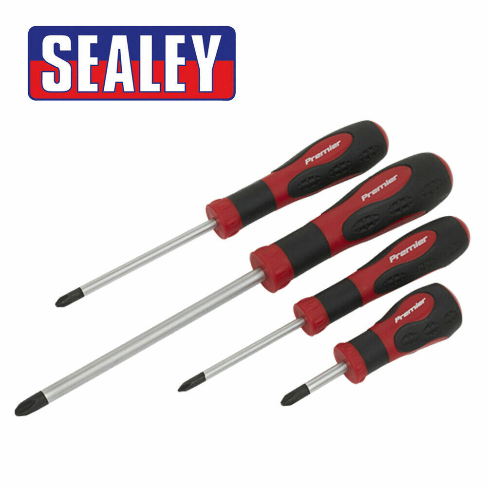 Sealey AK4314 4PC Screwdriver Set JIS Japanese Screwdrivers Industrial Standard