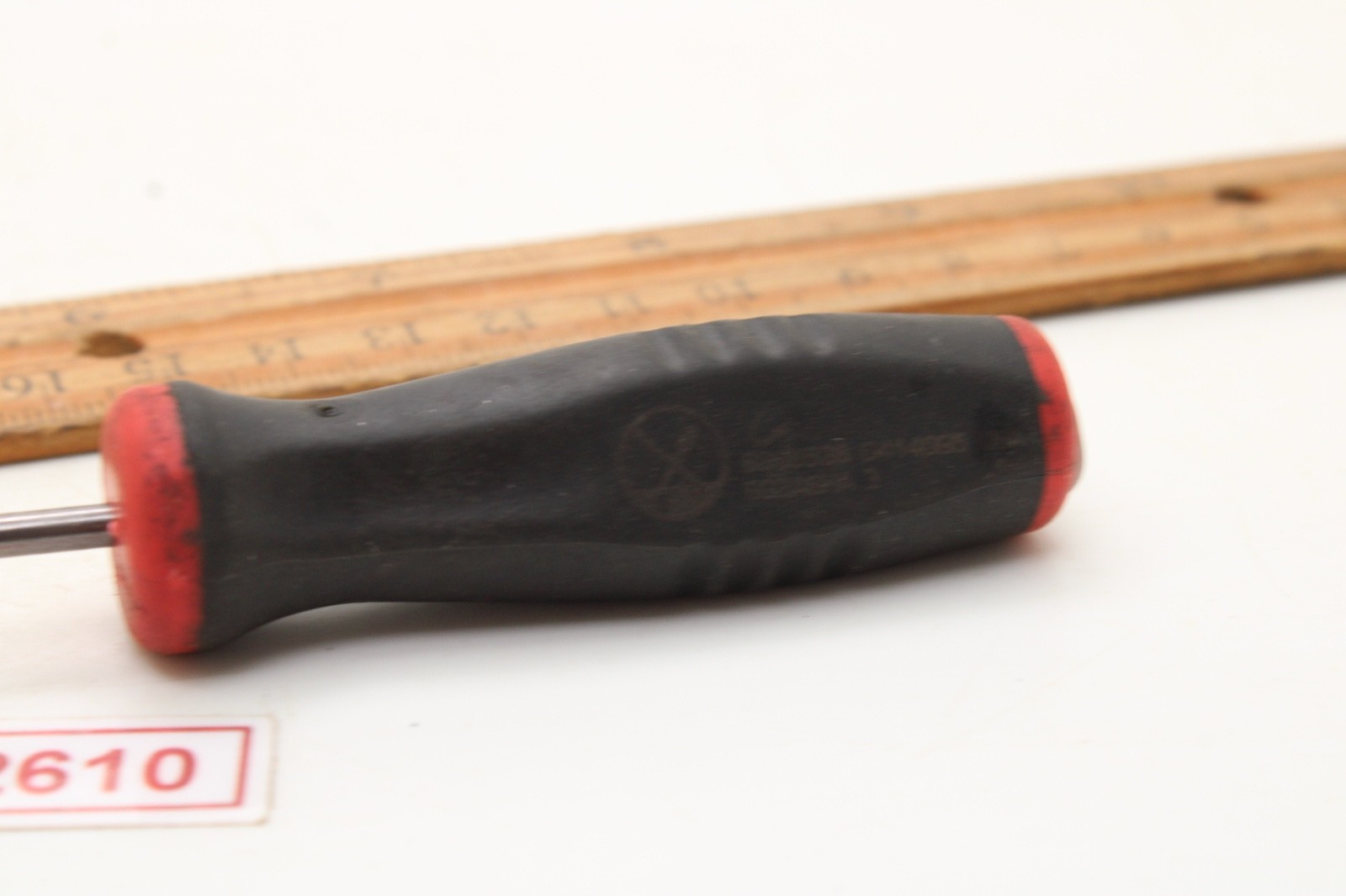 Snap-on SG3ASH 6″ Black/Orange Mini Soft Grip Hook Pick USA