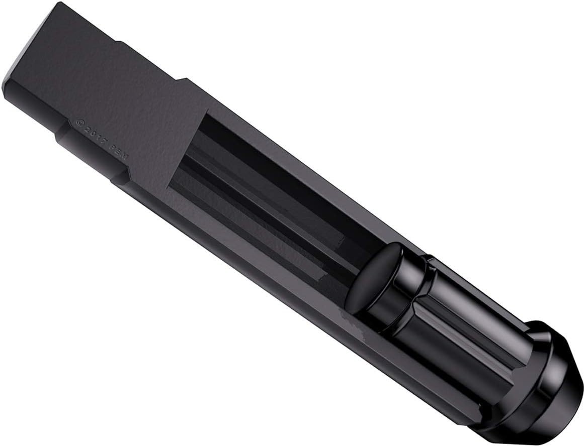 Durable 6 Point Spline Key Tool for Truck Wheel Lock Lug Nuts – 3.5 Inches