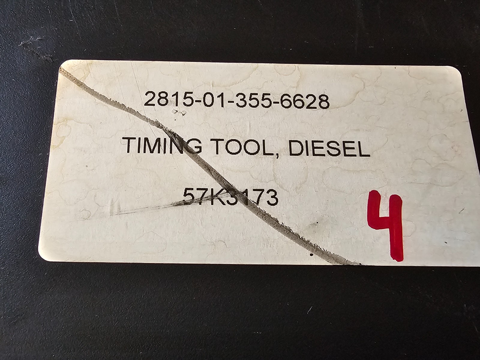 SPX J34930 Crank Position Timing Tool Starrett 25-2041 Dial Indicator 8V-92TA