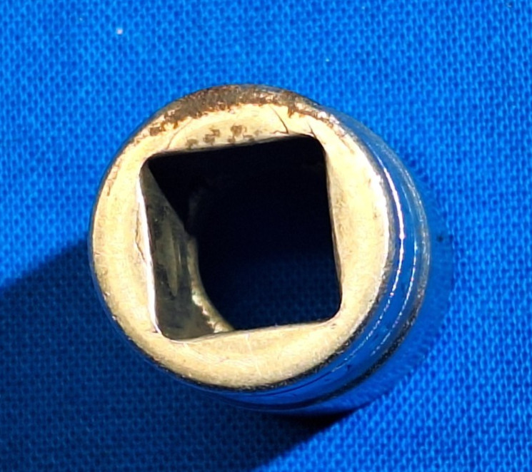 1959 Old Logo Snap-On F-161 3/8″ drive 1/2″ shallow 12 point socket