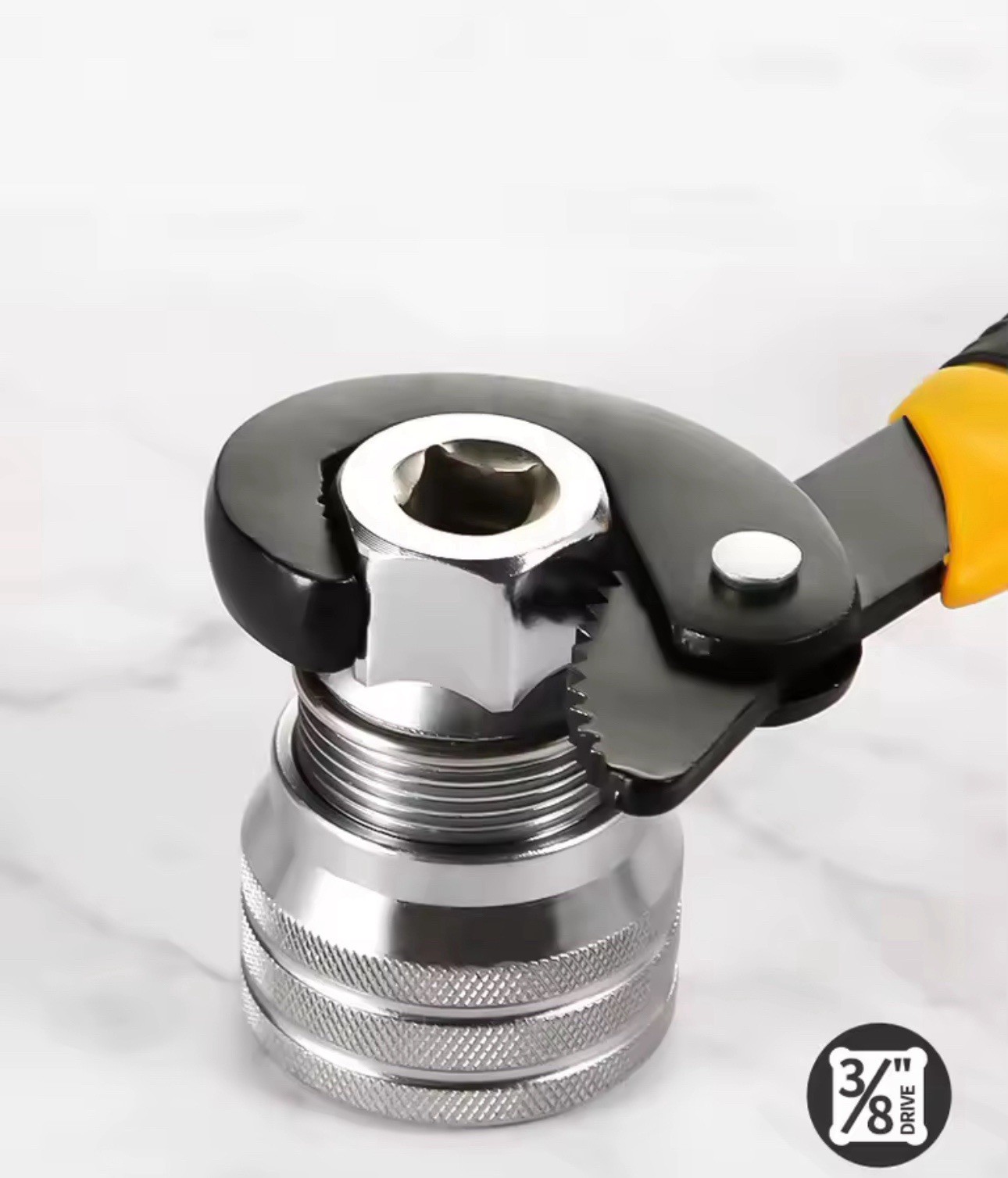 Universal Socket Adapter 10-19mm Adjustable Magic Wrench Sleeve 3/8 Drive