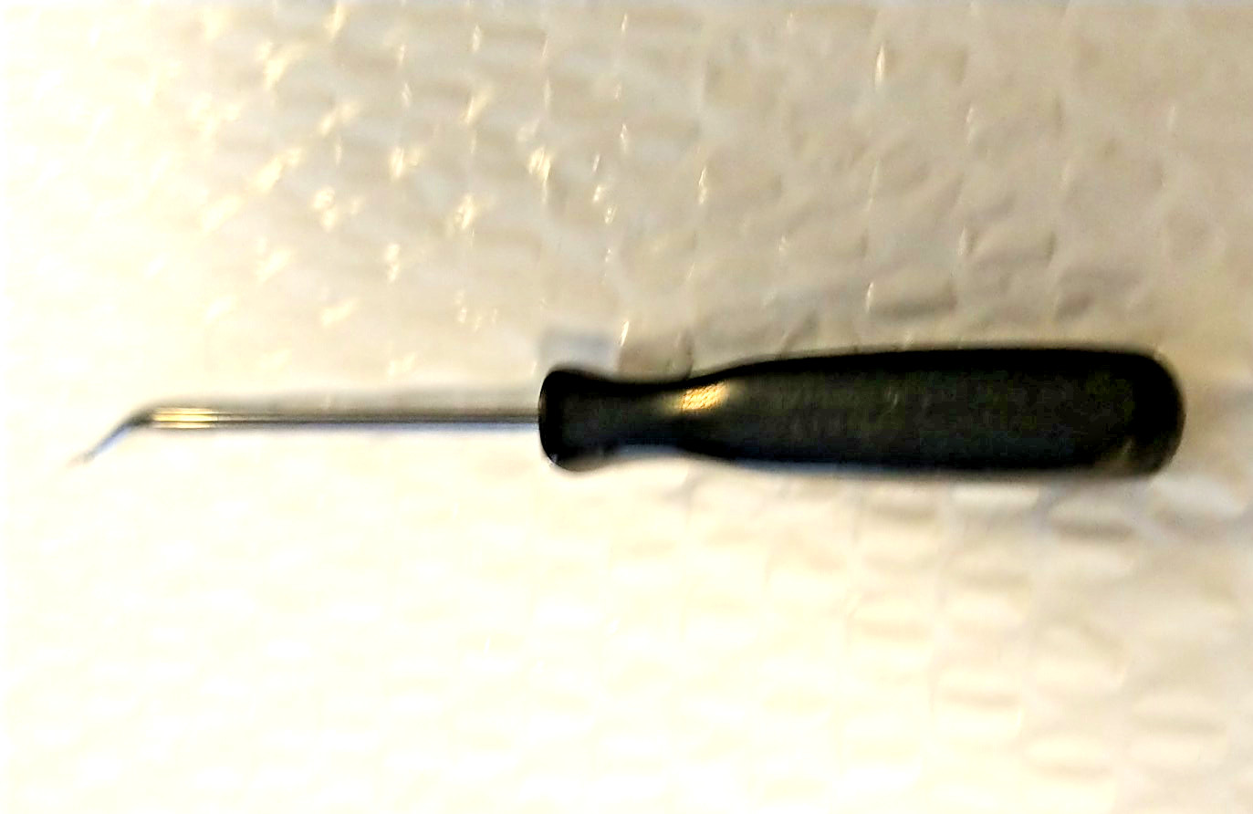 SNAP ON 6ASH45, 45 DEGREE MINI – PICK, BLACK HEAVY DUTY HANDLE, 6″ LONG.