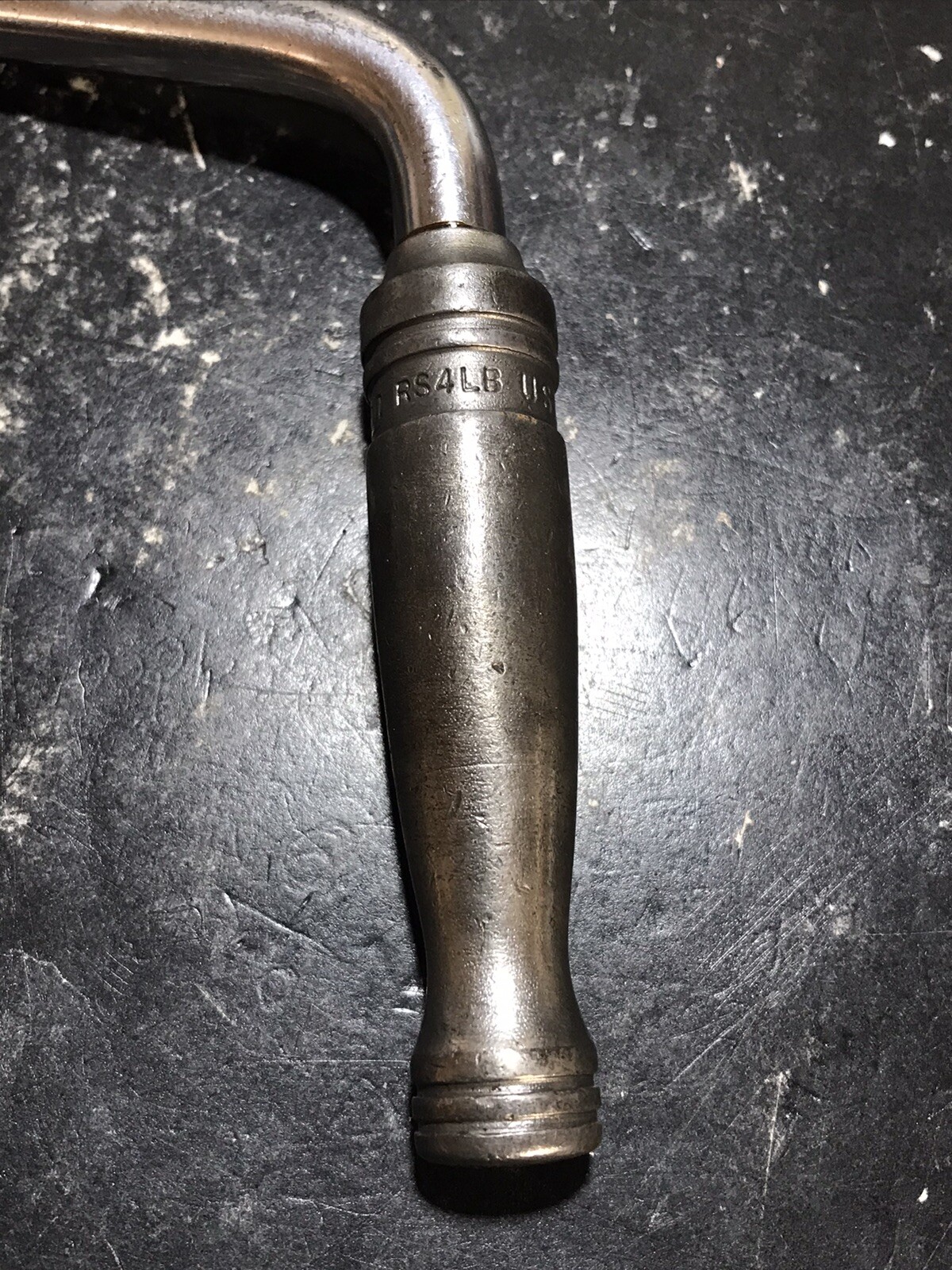 SNAP-ON TOOLS RS4LB 3/8 DRIVE SPEEDER RATCHET 1960s WORKS PERFECT USED