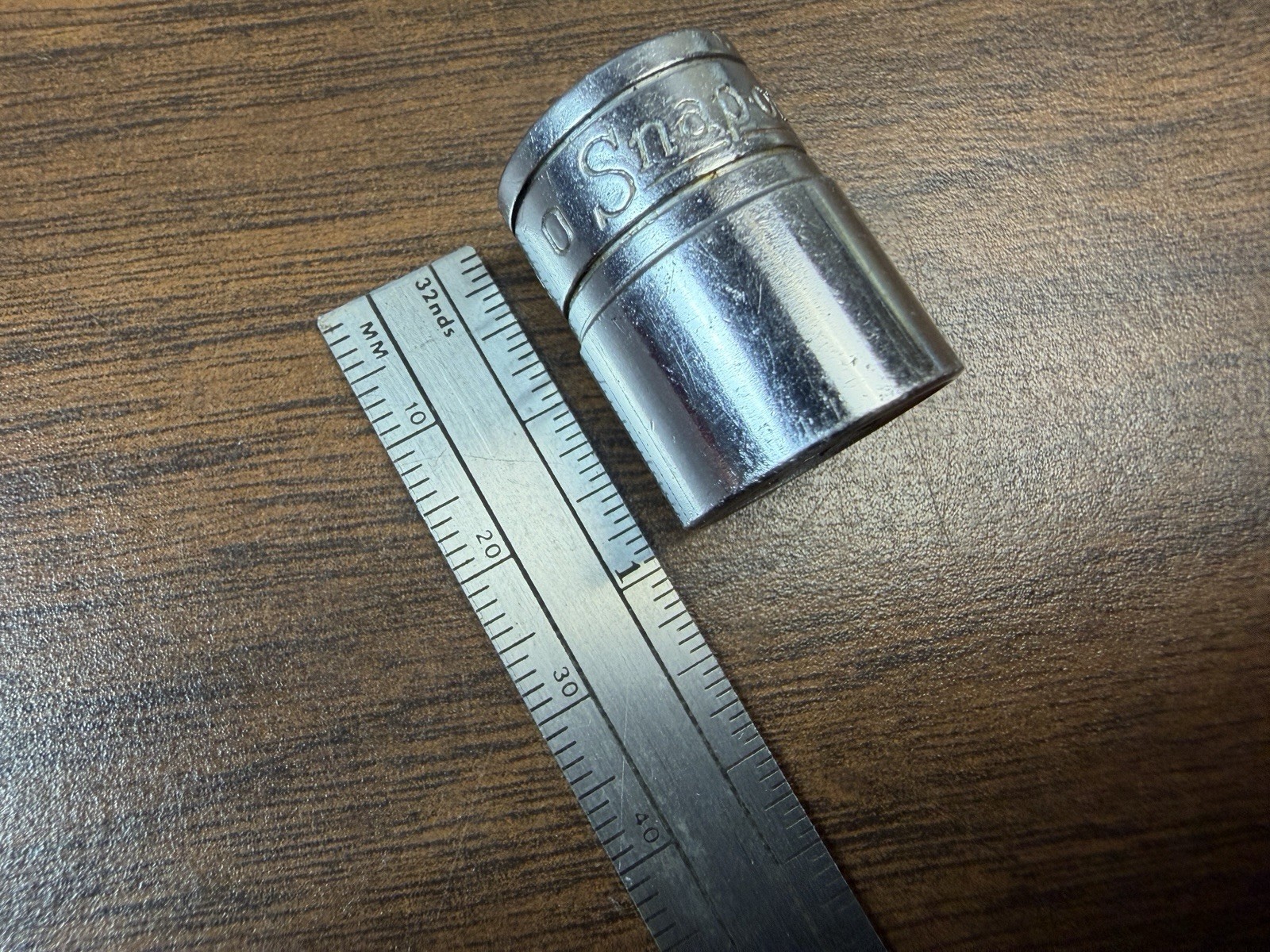 Snap-on Tools 3/8″ Drive 12-Point SAE 1/2″ Shallow Socket USA