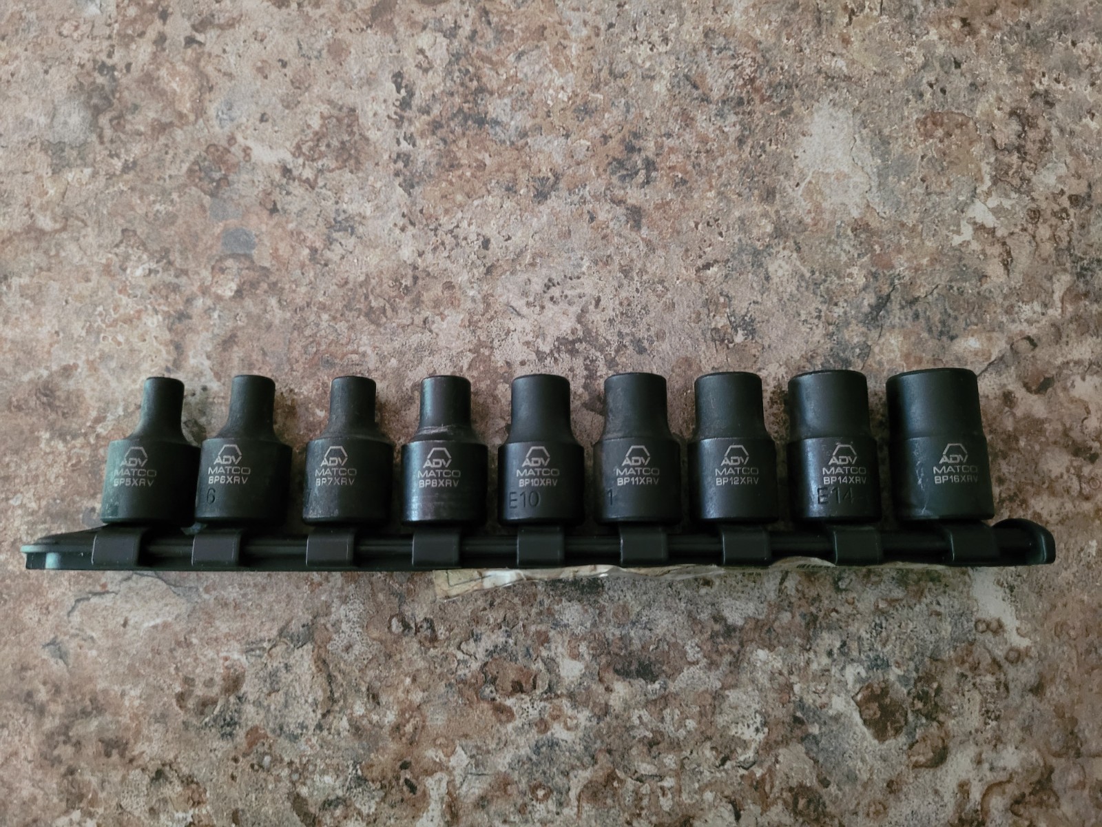 Matco Inverted Torx Impact Socket Set 3/8″ Drive ADV SBPXR9V