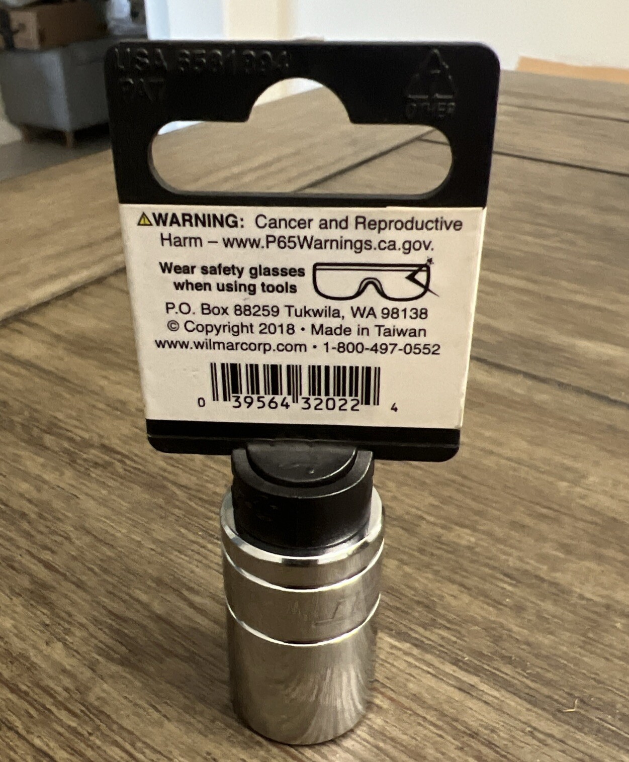 Performance Tool W32022 11/16″ Chrome Shallow Socket 1/2″ Drive 6 Point
