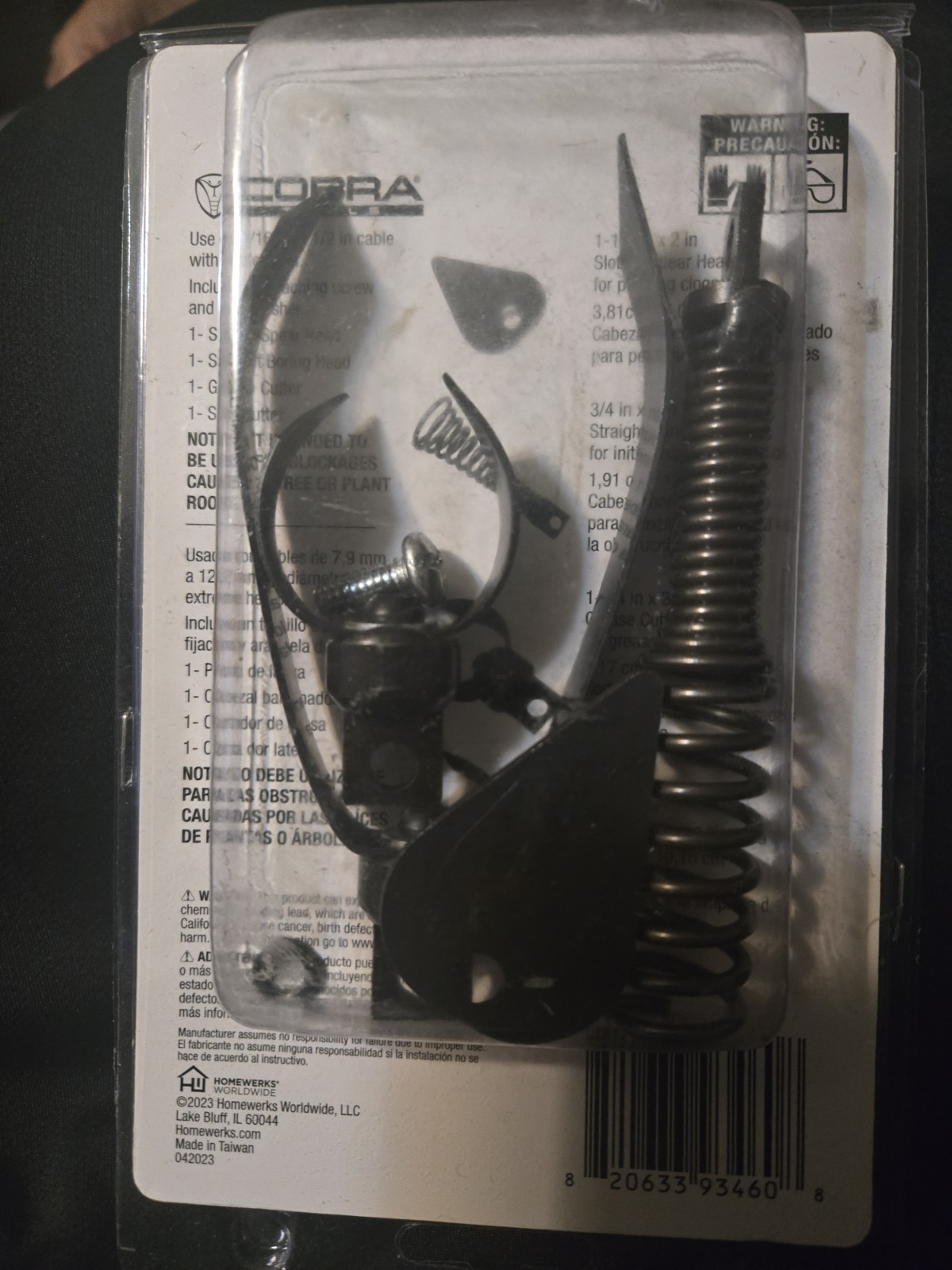 Cobra Tools 4piece Cutter Set Use W/ BC260 Or BC260C Drai. Pipes New