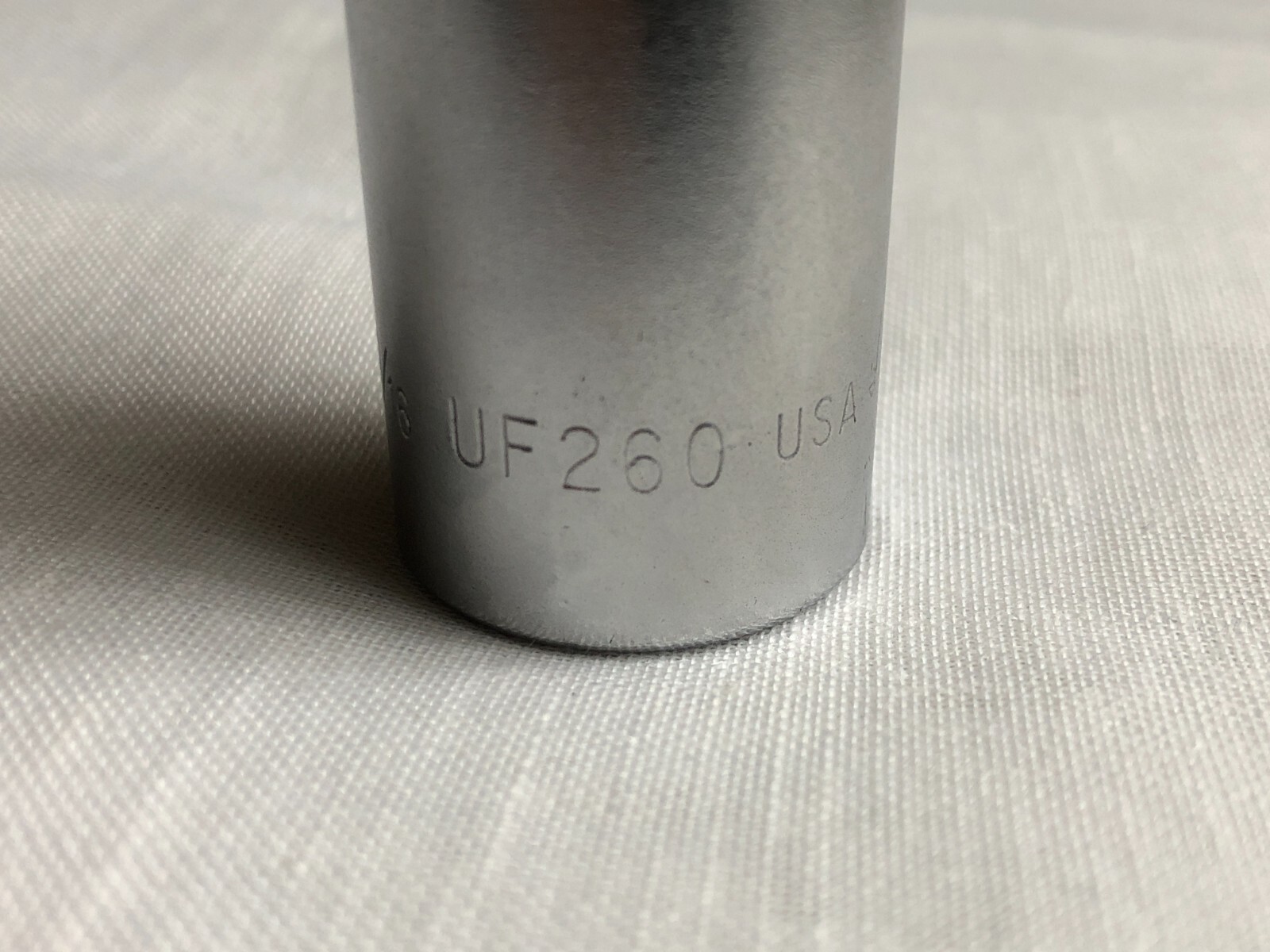 Blue-Point 13/16″ 3/8″-Drive Deep Socket 6-Point UF260 Matte Silver USA