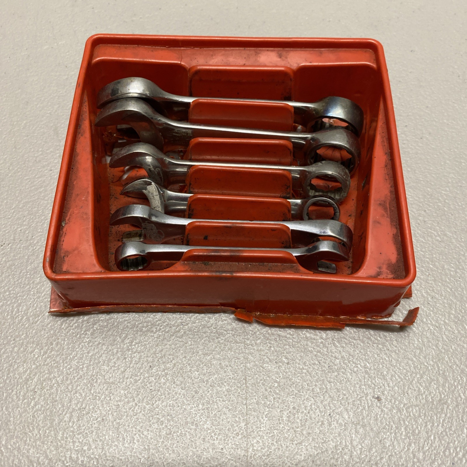 Snap On BUNDLE OXI706B 12 Pt 7/16″-3/4″ Midget Combination Wrench Set