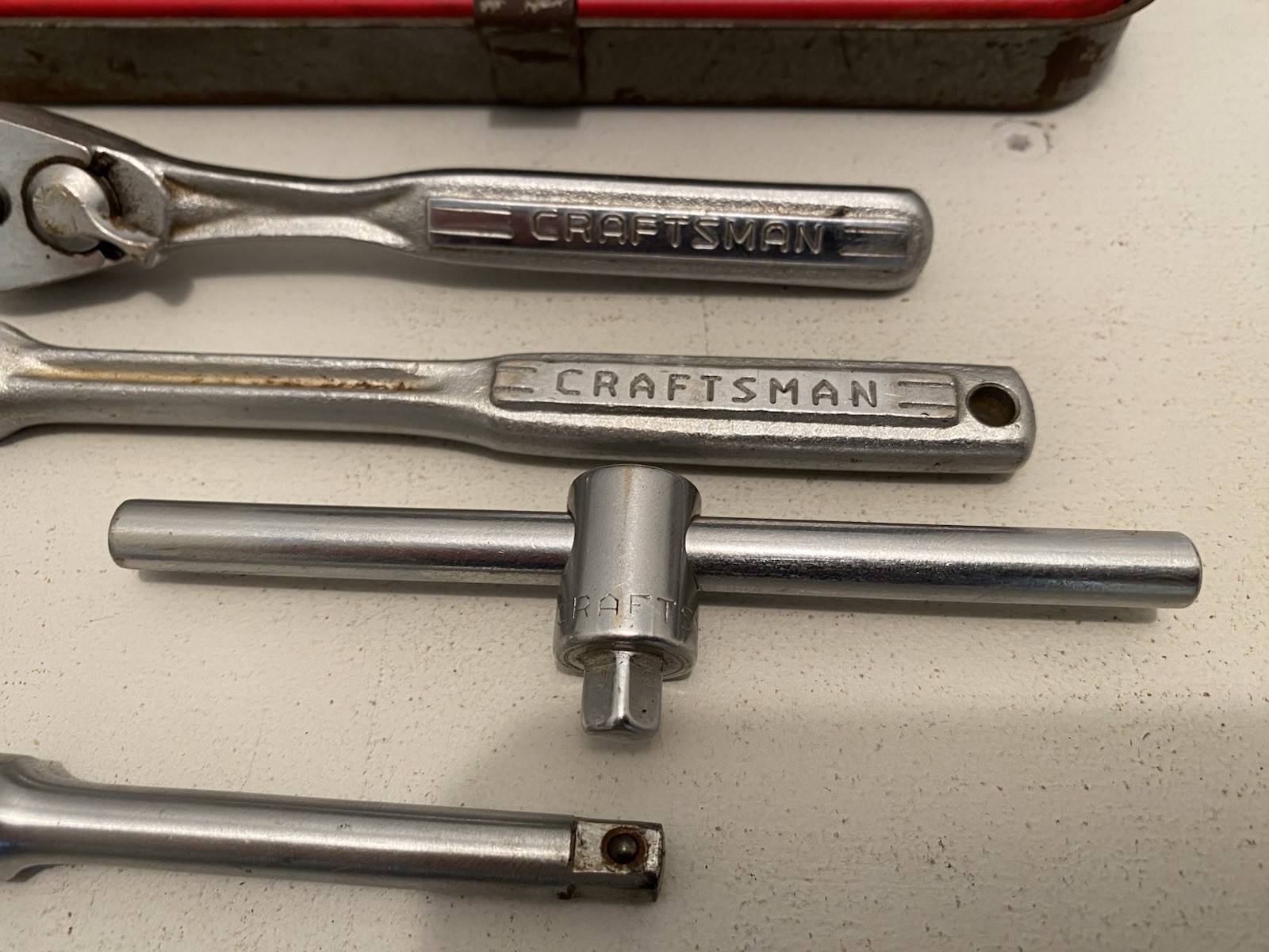 Vintage Craftsman 1/4”-Drive 14pc Socket Ratchet Set