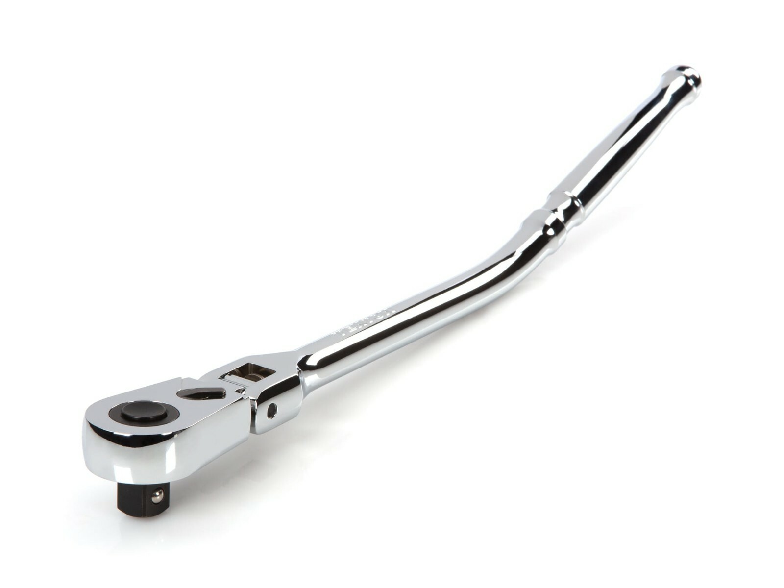 Tekton 1/2-Inch Drive 90 Tooth Flex Head Quick Release Bent Handle Ratchet