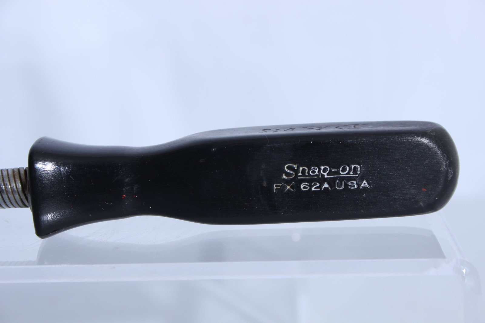 Snap-on Tool FX-62A Flexible Shank Socket Driver 3/8 Drive Black Hard Handle USA