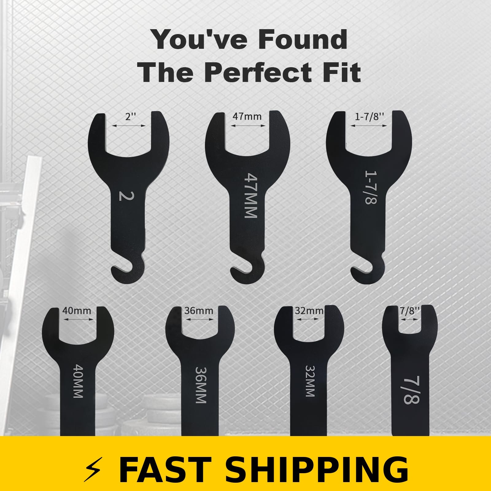 XiTuanYuan 8PCS Pneumatic Fan Clutch Wrench Kit for Ford, GM, Jeep