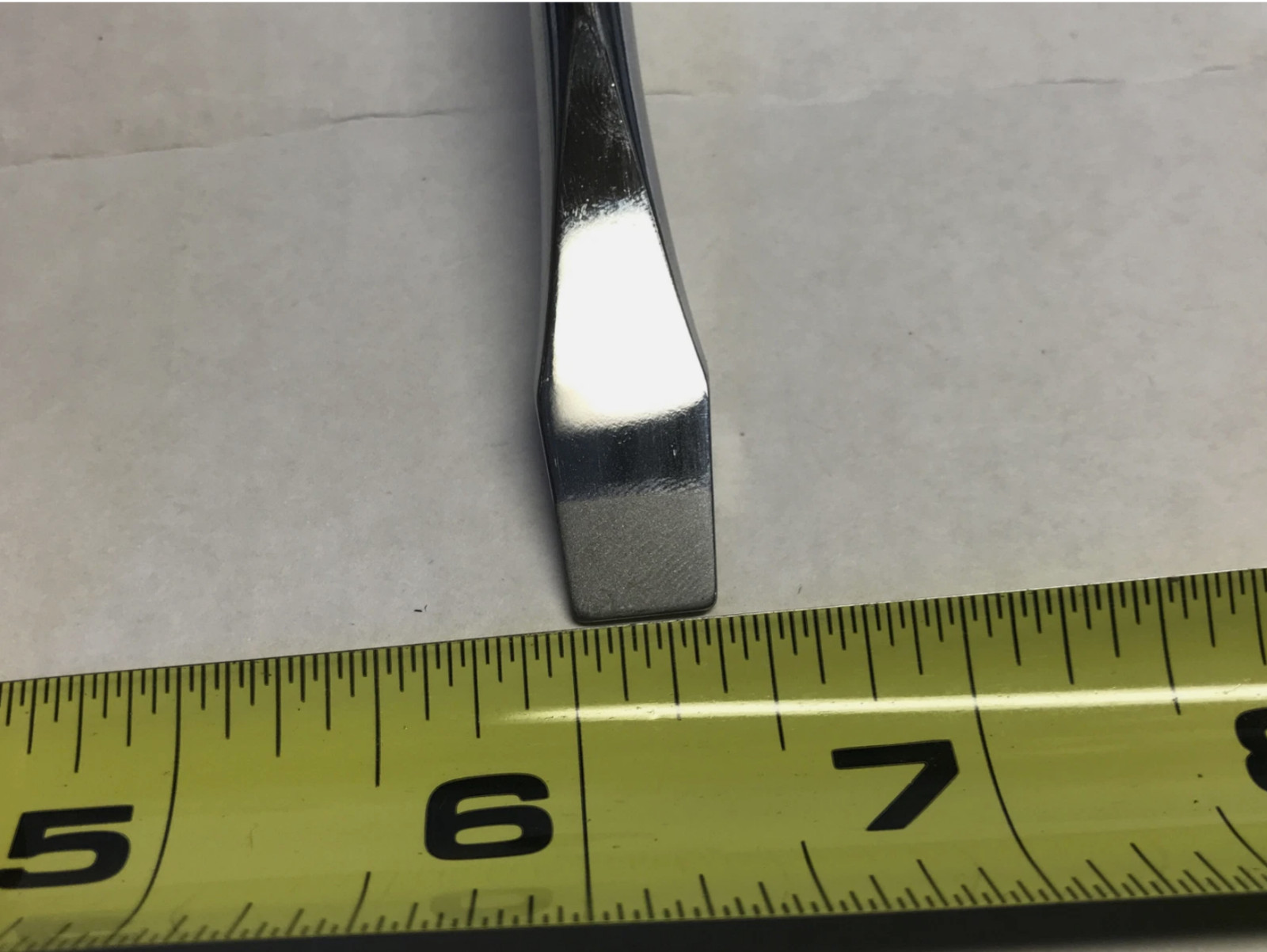 SK Hand Tools 85208 Slotted, Flat, Cushion Grip Cabinet 8” Screwdriver New.