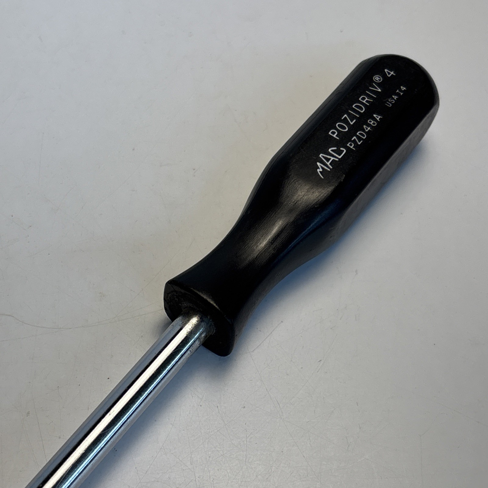 Vintage MAC Tools PZD48A Pozidriv #4 Screwdriver USA Long Shaft