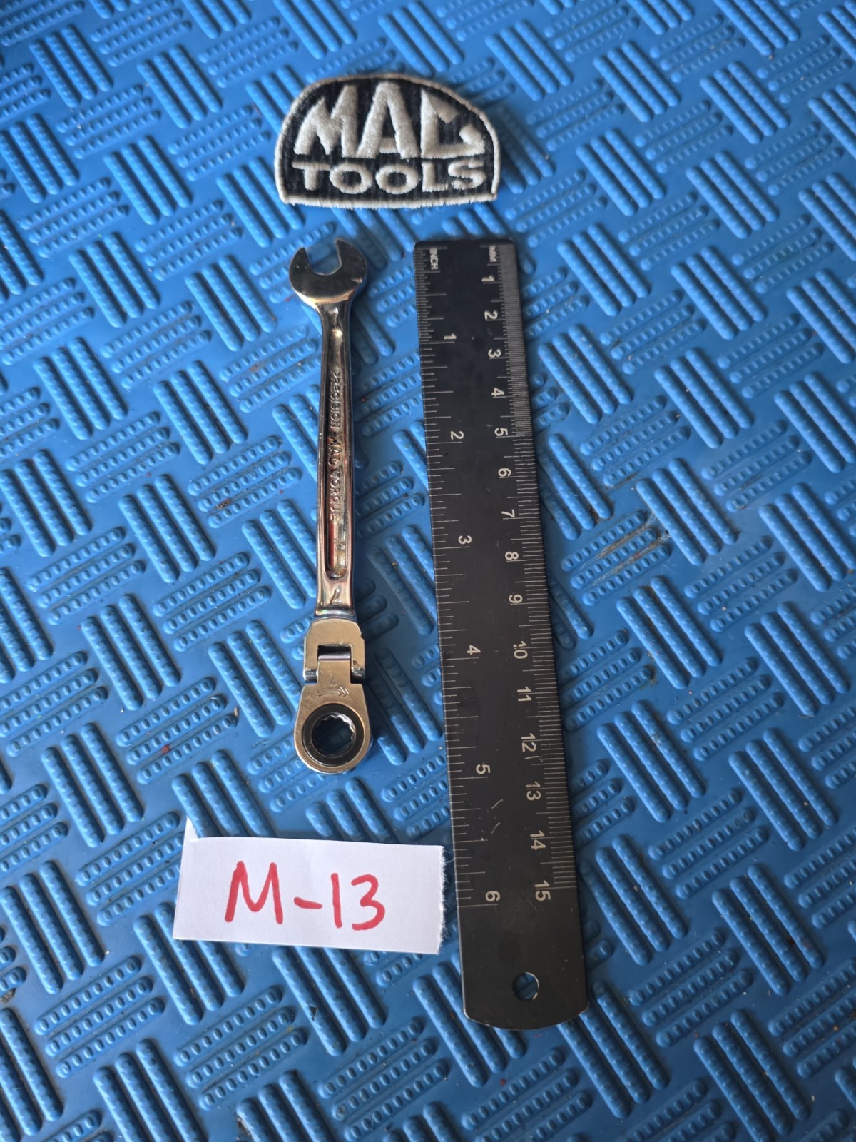 Mac Tools Precision Torque 7mm Flexible-Head Ratcheting Flex Metric Wrench
