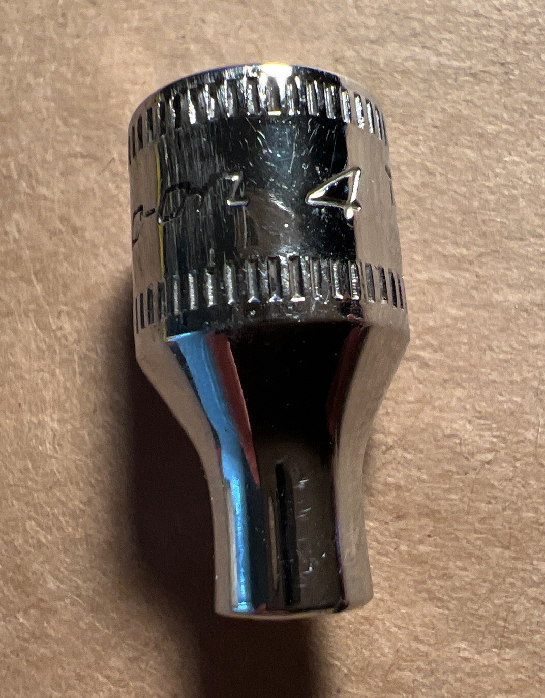 Snap On 1/4″ Drive 4mm Shallow 6pt Metric Socket TMM4