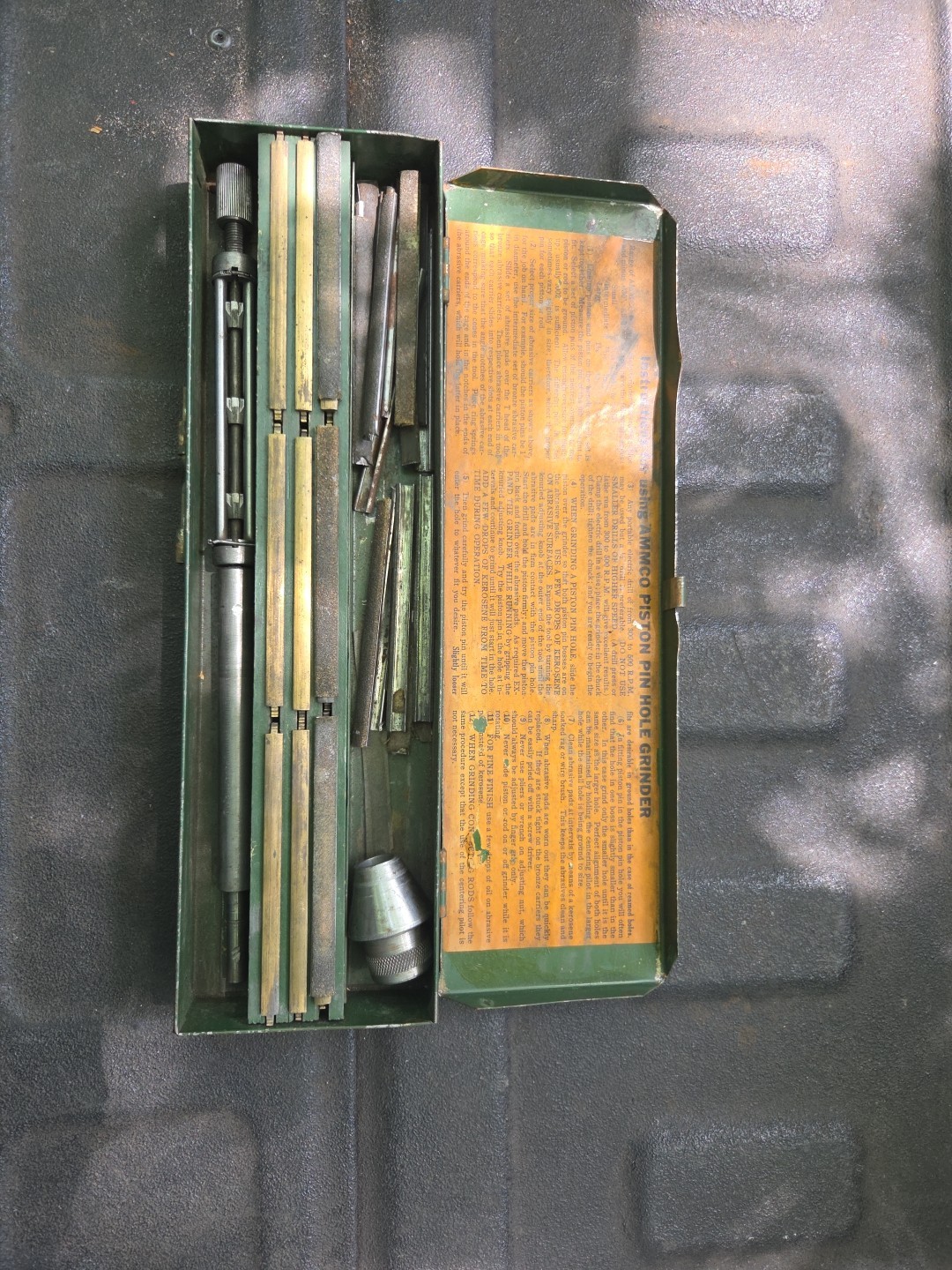 AMMCO Piston Pin Hole Grinder Hone 47/64 To 1-5/16″ Machinist Tool Machine Shop