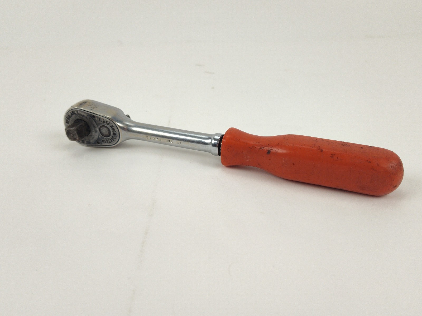 MAC Tools XR8PA 3/8″ DR Ratchet RED Socket Wrench Fixed Head 8″ USA