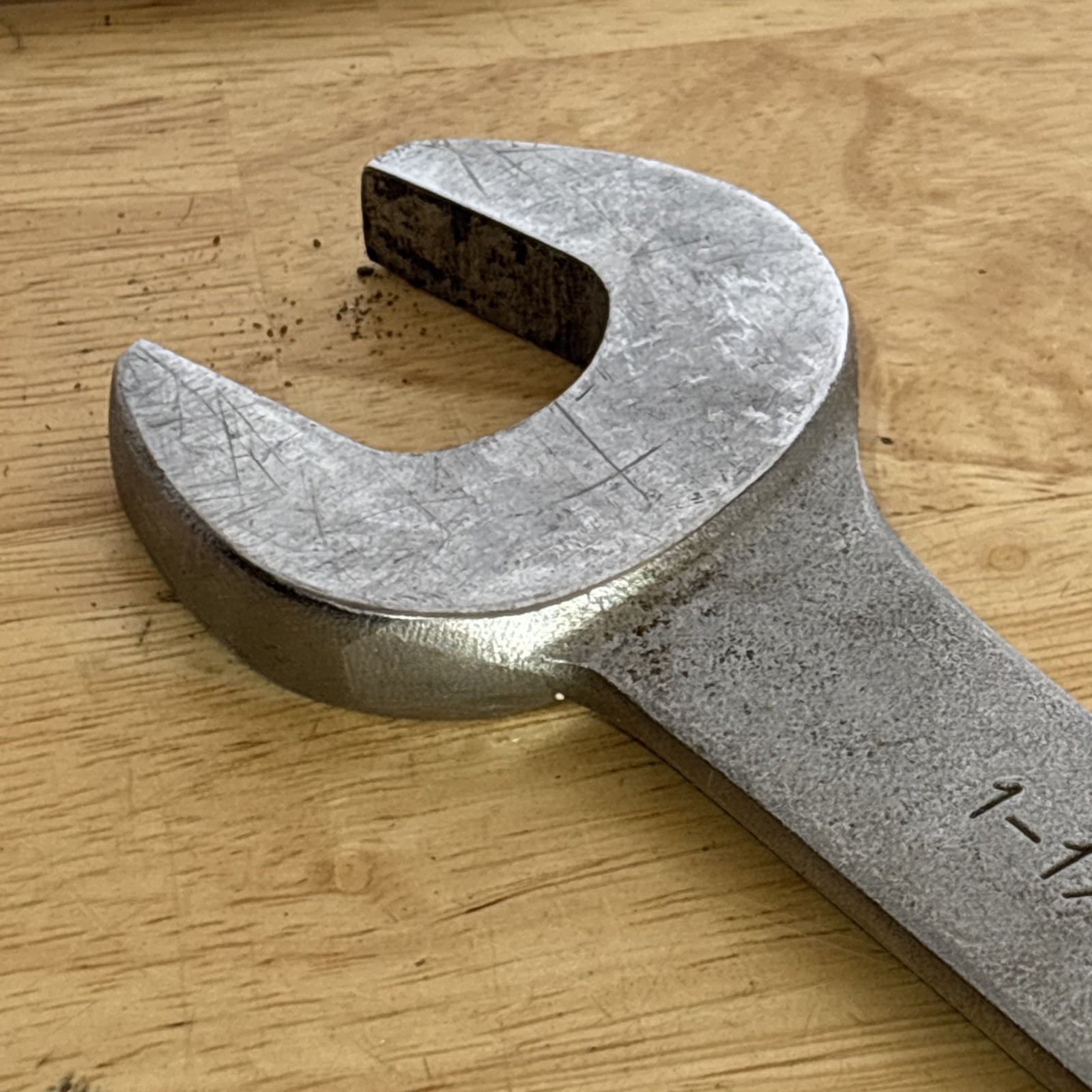 Billings Vitally 1-1/16″ x 1-1/8″ Double Open End Wrench 1036-B USA