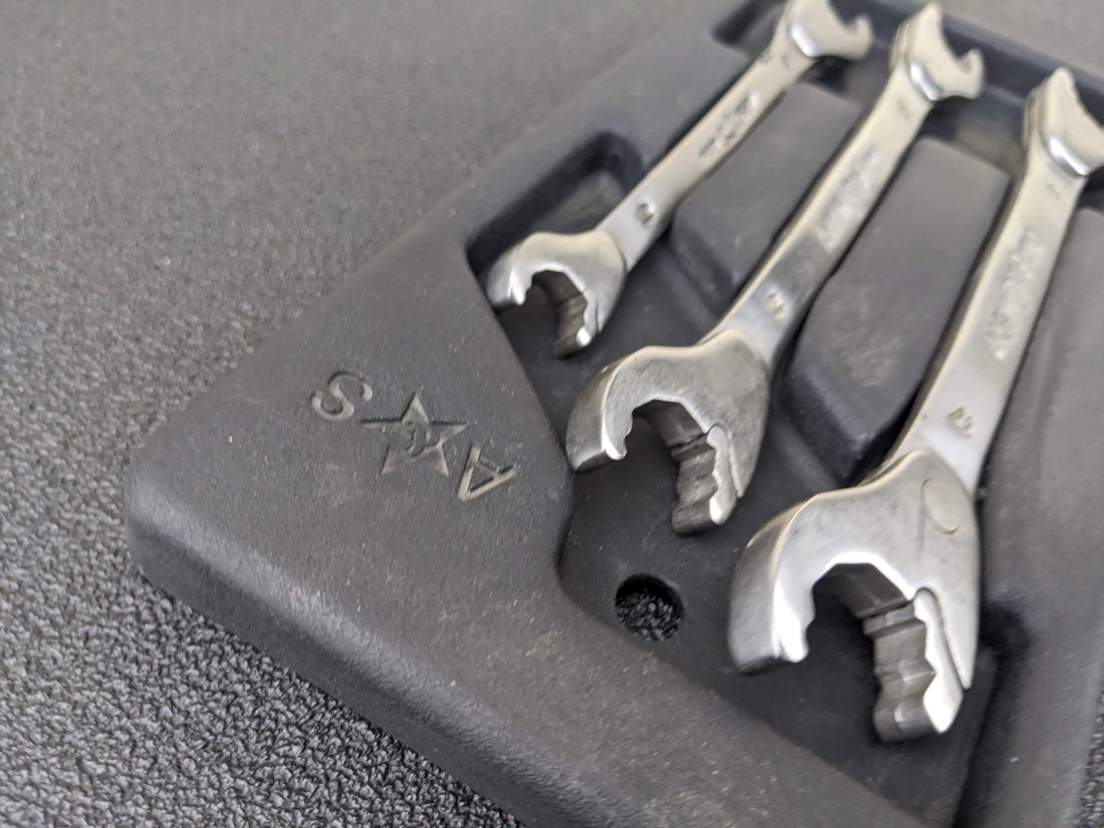 #bp443 Alden Metric Ratcheting Combination Wrench Set Sizes 15 17 14 13 12 10