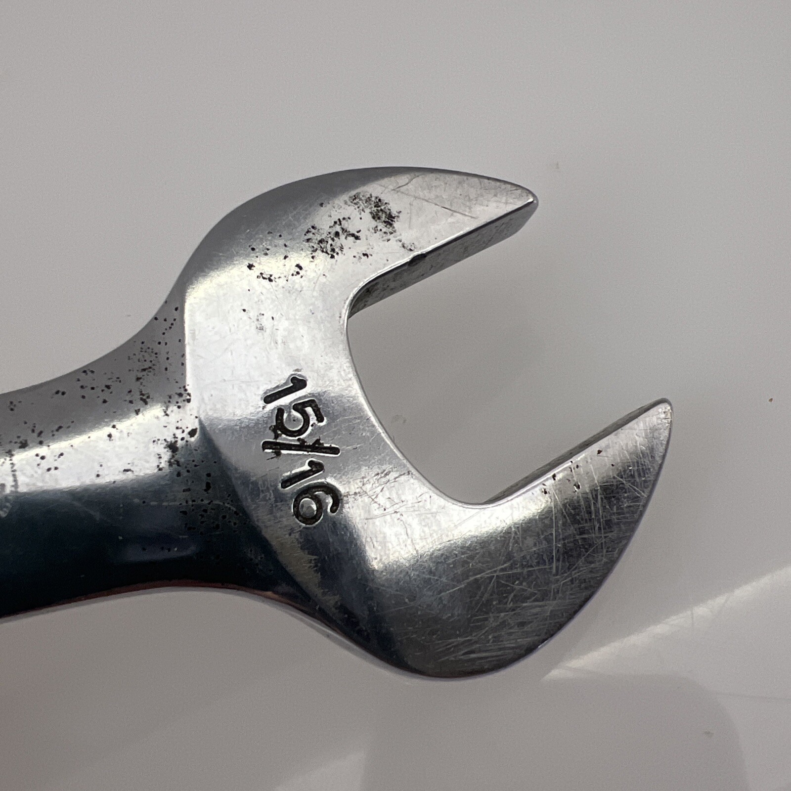 Snap On VO2830 Double Open End Wrench Chrome 7/8-in. 15/16-in. SAE USA
