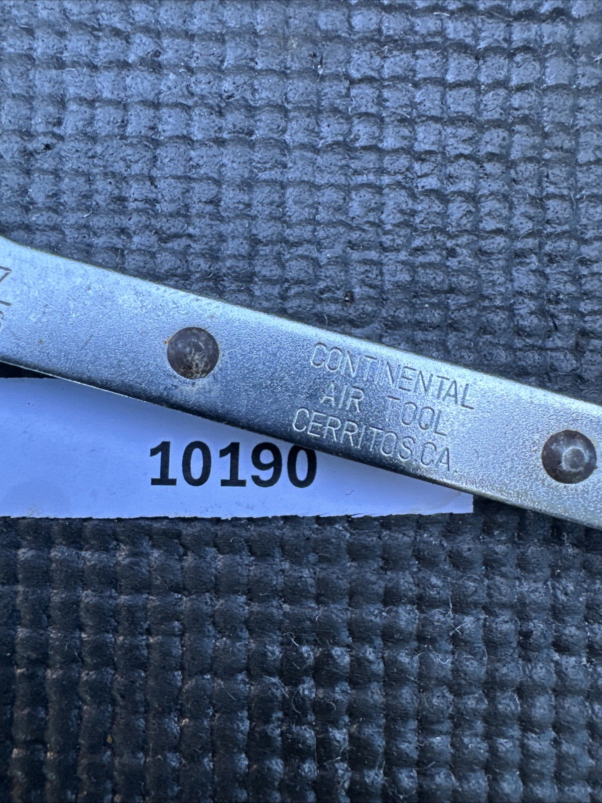 Continental Air Tool Cerritos California 7/16 X 1/2” Ratcheting Wrench Atbr4350