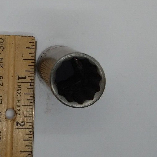 Craftsman 1/2″ Drive 3/4″ 12 Point Shallow Socket SAE G2D 34652 USA
