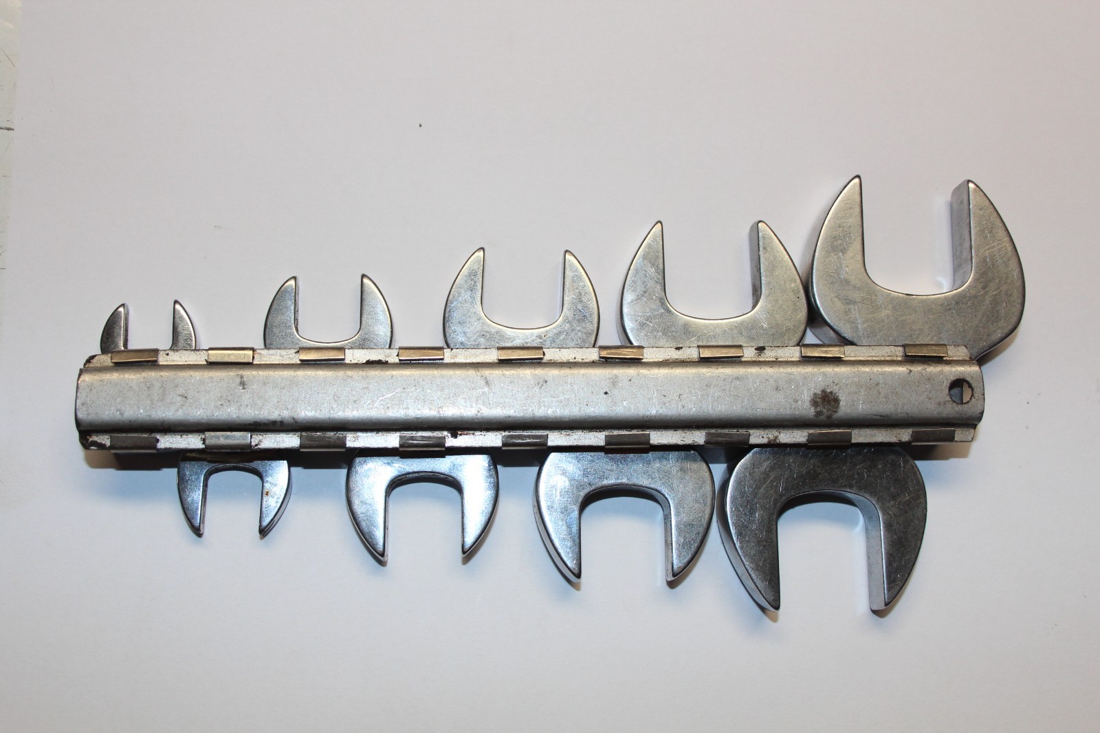 SNAP-ON TOOLS 9pc 3/8″ Drive SAE Open-End Crowfoot Wrench Set 7/8″-3/8″ USA