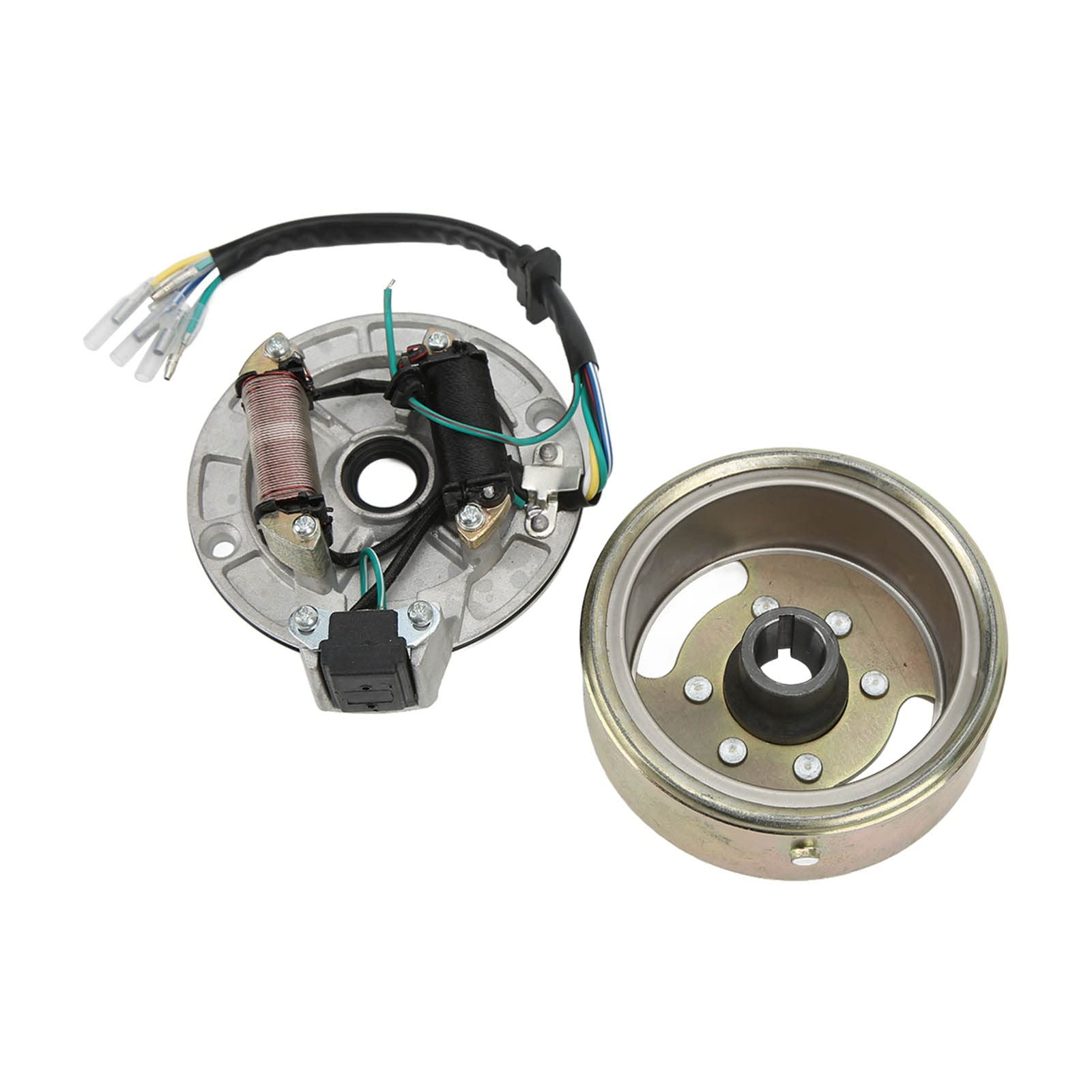 Magneto Stator Flywheel Rotor Set Sturdy Aluminum Good Performance Engine Par…