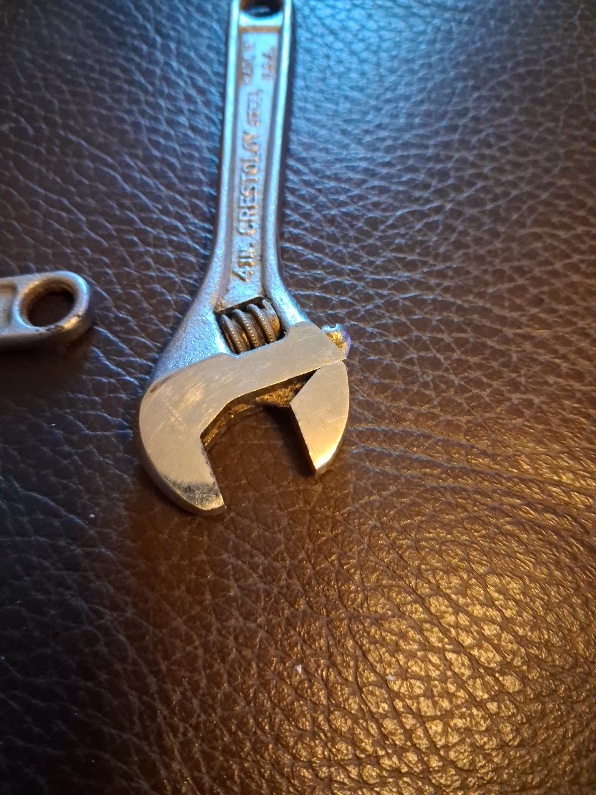 Lot Of 2 Vintage JH Williams 4″ & Crescent 4″ Adjustable Wrench USA