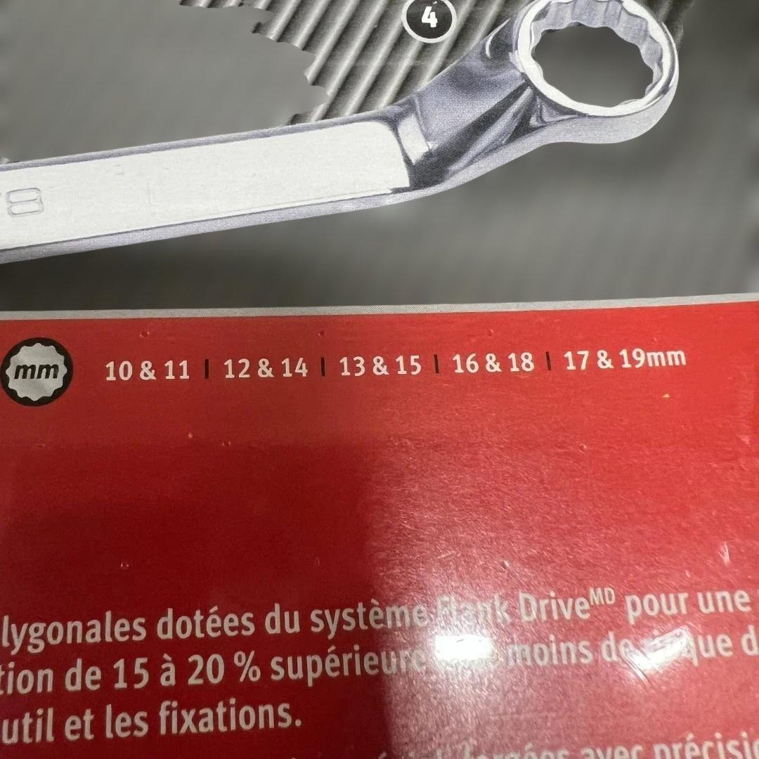 Snap on SOEXM CXM XOM Wrench Set, 4-piece set NEW