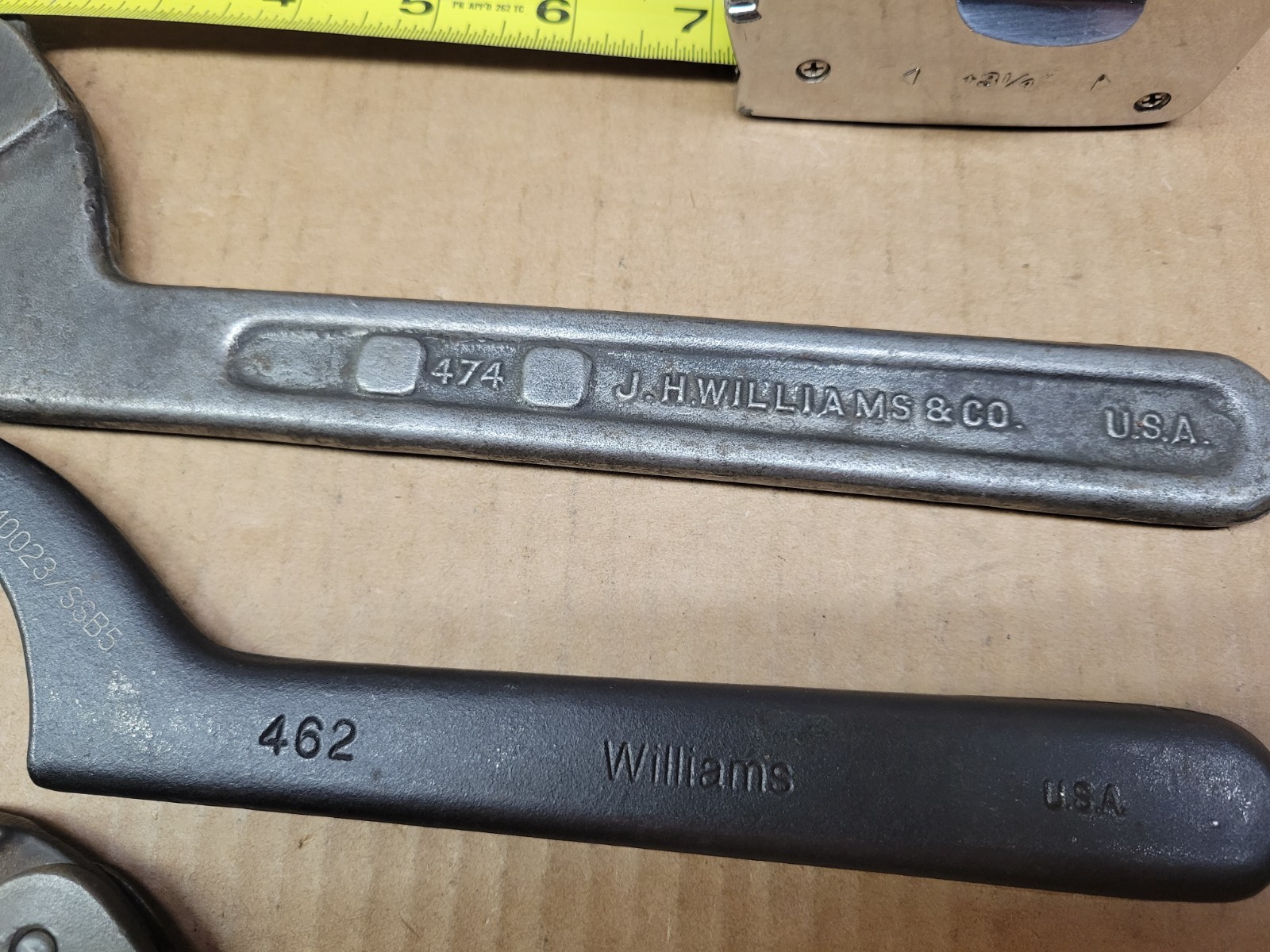 Williams USA 3-Piece Adjustable Pin / Hook Spanner / Wrench Set