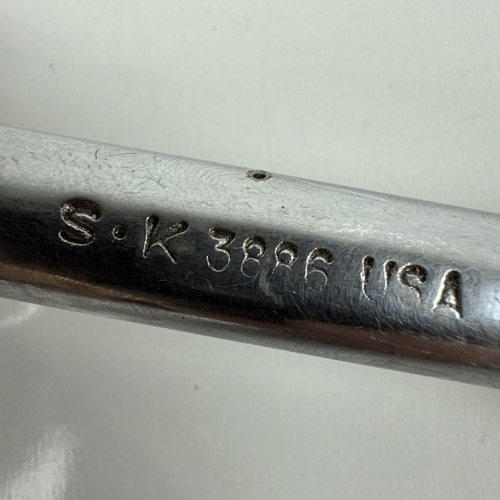 Rare S-K Tools USA SK 3/8″ DRIVE PALM GRIP fine tooth ratchet 3886 USA